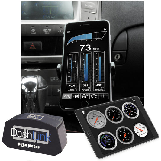 Autometer OBD-II Wireless Data Module Bluetooth DashLink for Apple IOS & Andriod Devices - Racecraft Industries