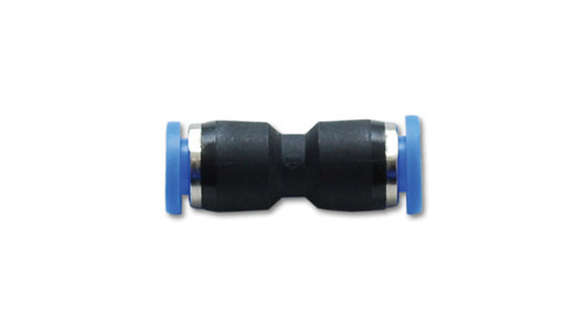 Vibrant Union Straight Pneumatic Vacuum Fitting - for use with 1/4in (6mm) OD tubing - Racecraft Industries