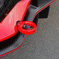 Perrin 10th Gen Civic SI/Type-R/Hatchback Tow Hook Kit (Rear) - Red - Racecraft Industries