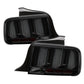 Spyder 05-09 Ford Mustang (White Light Bar) LED Tail Lights - Smoke ALT-YD-FM05V3-LED-SM - Racecraft Industries