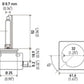 Hella Xenon D1S Bulb PK32d-2 85V 35W 5000k - Racecraft Industries