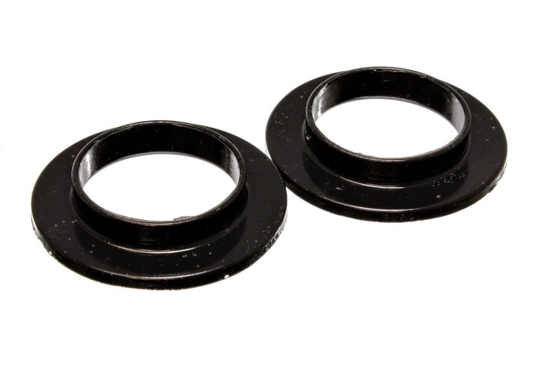 Energy Suspension Universal 2 3/16in ID 3 1/2in OD 11/16in H Black Coil Spring Isolators (2 per set) - Racecraft Industries