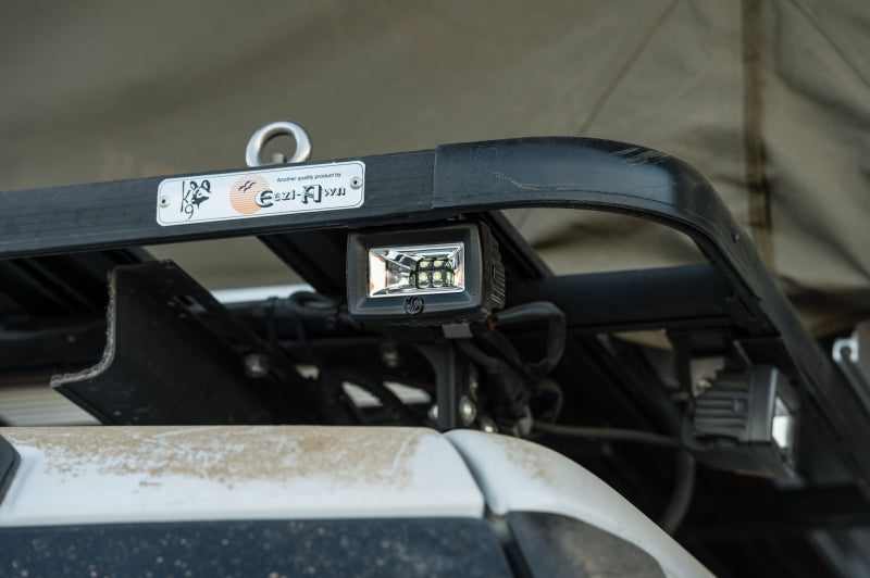 KC HiLiTES C-Series C2 LED 2in. Backup Area Flood Light 20w (Pair Pack System) - Black - Racecraft Industries