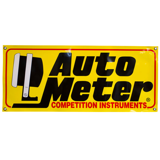 Autometer 3ft Heavy Race Banner - Racecraft Industries