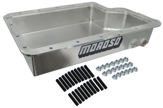 Moroso Ford E40D/4R100 Transmission Pan - 3.642in - Racecraft Industries