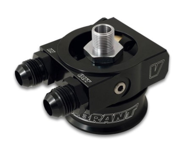 Vibrant Thermostatic Oil Cooler Sandwich Adapter w/Spacer - Racecraft Industries