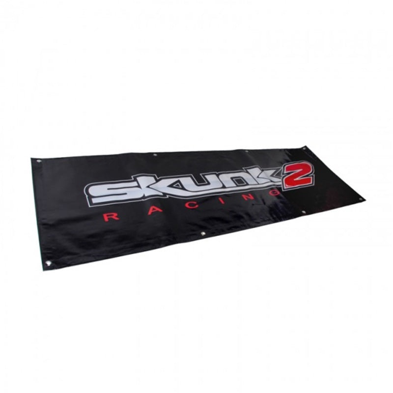 Skunk2 5 FT. Vinyl Shop Banner (Black) - Racecraft Industries