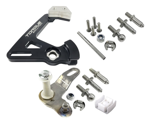 Torque Solution Short Shifter: Volkswagen MK5/MK6/MK7 / Audi MK2/MK3 (6 Speed) w/ Stainless Lever - Racecraft Industries