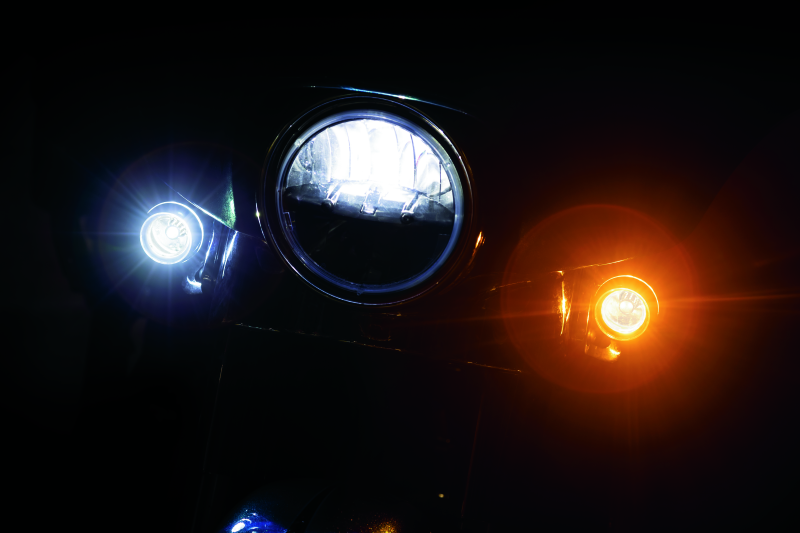 Kuryakyn L.E.D. Bulb 1157 White/Amber - Racecraft Industries