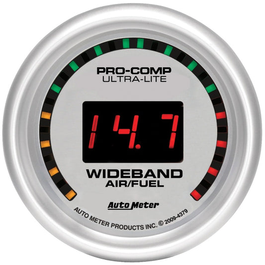 Autometer Ultra-Lite 52mm Digital Wideband Air/Fuel Ratio Street Gauge - Racecraft Industries