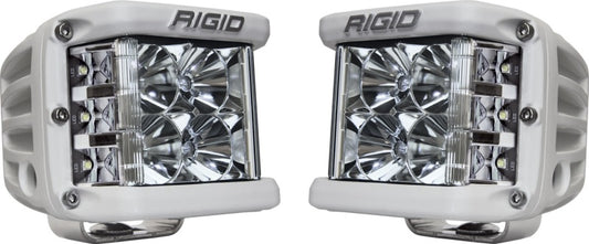 Rigid Industries D-SS - Flood - Set of 2 - White Housing - Racecraft Industries
