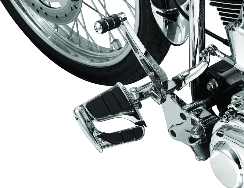 Kuryakyn Swingwing Peg With Male Mount Adapter Chrome - Racecraft Industries