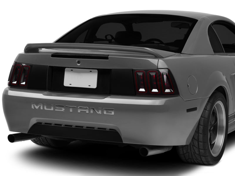 Raxiom 99-04 Ford Mustang Excluding 99-01 Cobra Icon LED Tail Lights- Black Housing (Smoked Lens) - Racecraft Industries