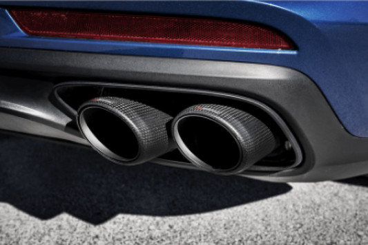 Akrapovic 17-18 Porsche Panamera Turbo Tail Pipe Set (Carbon) - Racecraft Industries