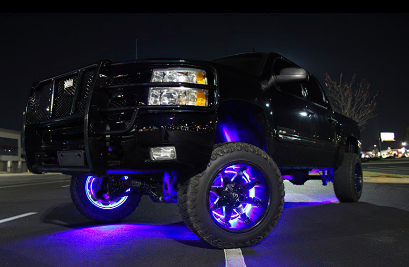 Oracle LED Illuminated Wheel Rings - ColorSHIFT No Remote - ColorSHIFT No Remote SEE WARRANTY - Racecraft Industries