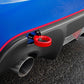 Perrin 13-20 & 2022 Subaru BRZ / 13-16 Scion FRS / 17-20 Toyota 86 Tow Hook Kit (Rear) - Red - Racecraft Industries