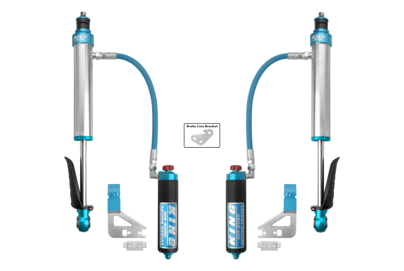King Shocks 2022+ Toyota Tundra Rear 2.5 Dia Remote Reservoir Coilover & Adjuster (Pair) - Racecraft Industries