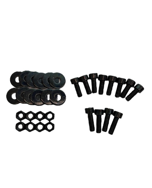 Sparco Seat Hardware Spacer Kit Side Mount - Black Zinc - Racecraft Industries