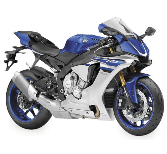 New Ray Toys 2016 Yamaha YZF-R1 (Blue)/ Scale - 1:12 - Racecraft Industries