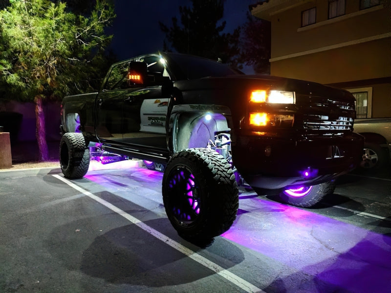 Oracle LED Illuminated Wheel Rings - ColorSHIFT No Remote - ColorSHIFT No Remote SEE WARRANTY - Racecraft Industries