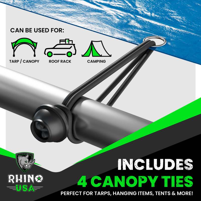 Rhino USA 28Pc Bungee Cord Assortment - Racecraft Industries