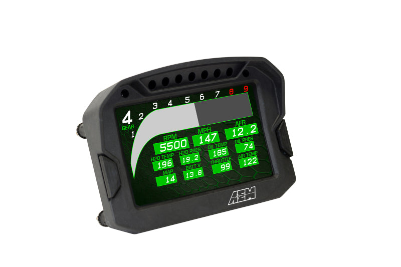 AEM CD-5G Carbon Digital Dash Display w/ Interal 10Hz GPS & Antenna - Racecraft Industries