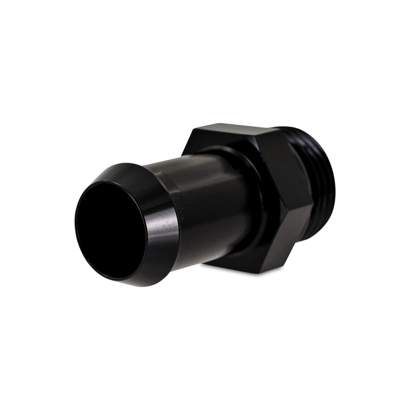 Mishimoto -10 ORB to 3/4in Hose Barb Aluminum Fitting - Black - Racecraft Industries