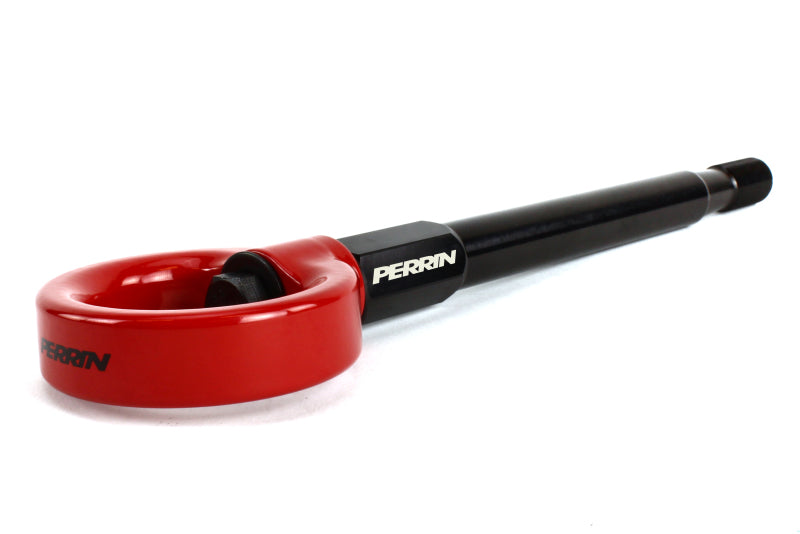 Perrin 08-14 Subaru WRX/STI Tow Hook Kit (Front) - Red - Racecraft Industries