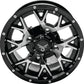 QuadBoss Barbwire 14X7 - 5+2 - 4/137 - Black Machined - Racecraft Industries