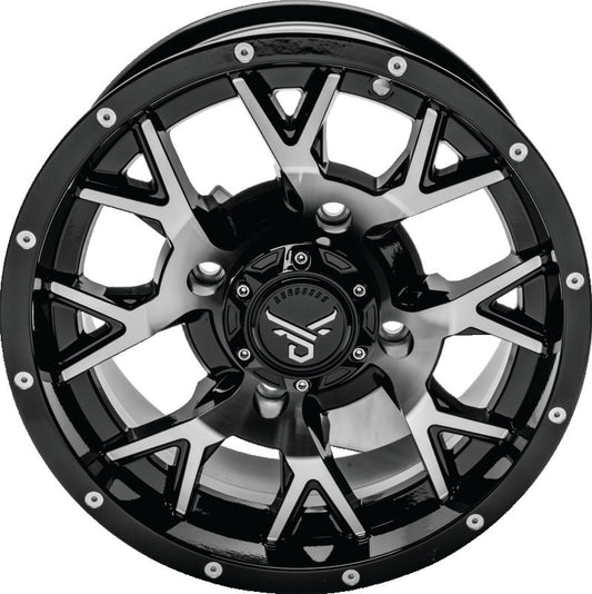 QuadBoss Barbwire 14X7 - 5+2 - 4/137 - Black Machined - Racecraft Industries