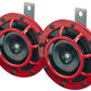 Hella Supertone Horn Kit 12V 300/500HZ Red (003399803 = 003399801) - Racecraft Industries