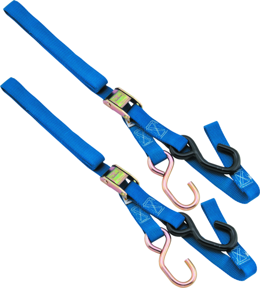 BikeMaster Tiedown Integrated Softhook - Blue - Racecraft Industries