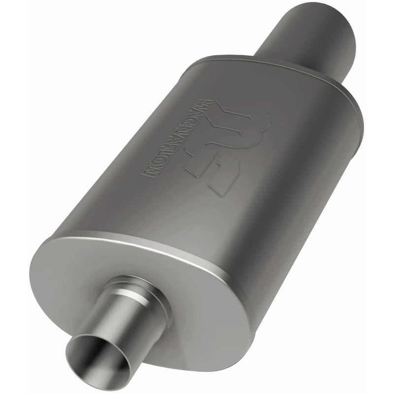 MagnaFlow Muffler W/Tip Mag SS 14X5X8 2.25/4. - Racecraft Industries