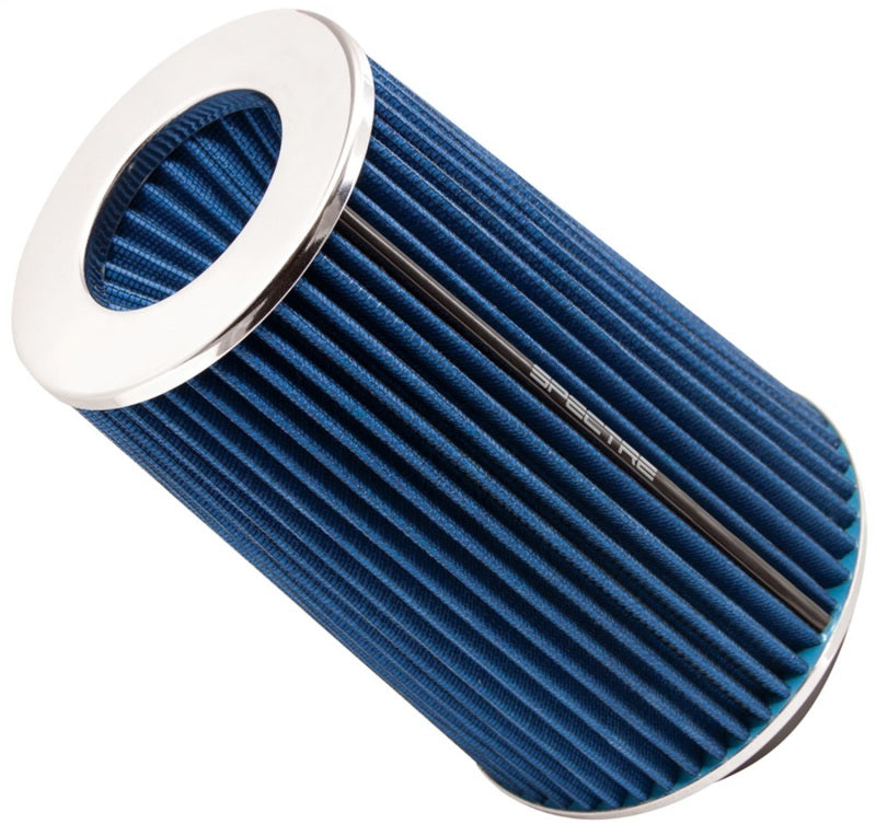 Spectre Adjustable Conical Air Filter 9-1/2in. Tall (Fits 3in. / 3-1/2in. / 4in. Tubes) - Blue - Racecraft Industries