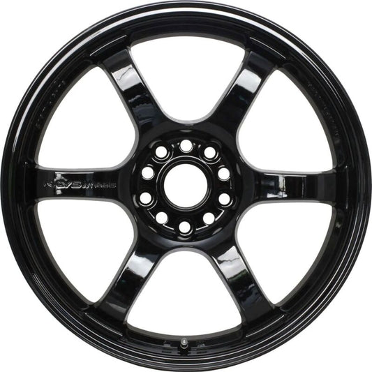 Gram Lights 57DR 15x8 / +35mm / 4-100 Gloss Black Wheel - Racecraft Industries