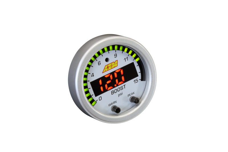 AEM X-Series Pressure 0-15psi Gauge Kit - Racecraft Industries
