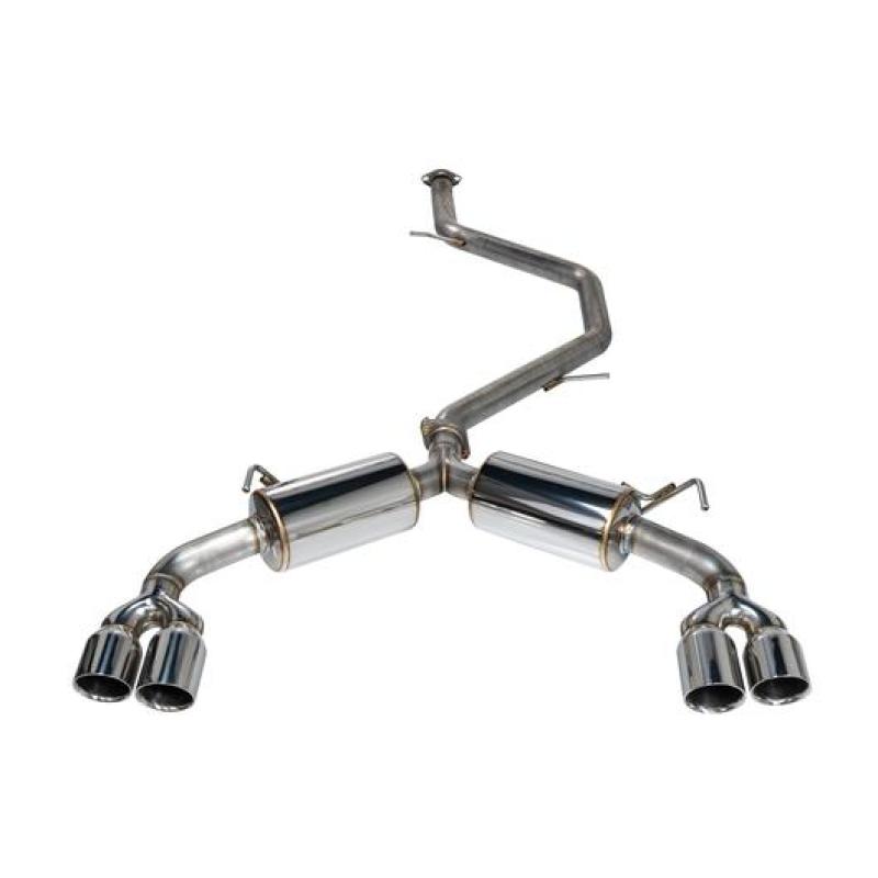 Remark 2019+ Toyota Corolla Hatchback Quad-Exit Cat-Back Exhaust Stainless Steel - Racecraft Industries