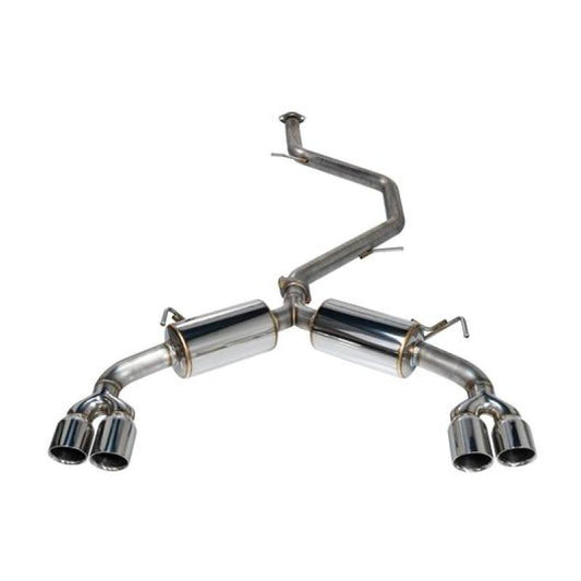 Remark 2019+ Toyota Corolla Hatchback Quad-Exit Cat-Back Exhaust Stainless Steel - Racecraft Industries