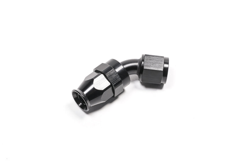 Radium Engineering -8AN 45 Degree PTFE Hose End - Black - Racecraft Industries