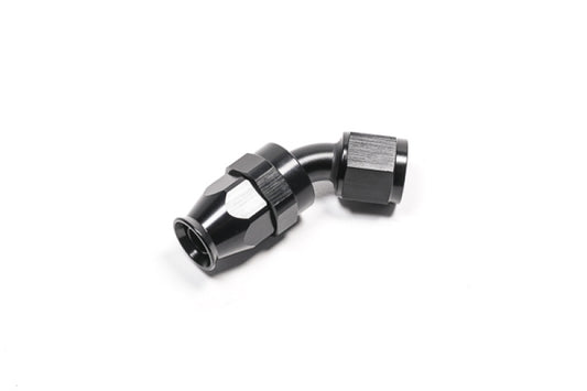 Radium Engineering -8AN 45 Degree PTFE Hose End - Black - Racecraft Industries