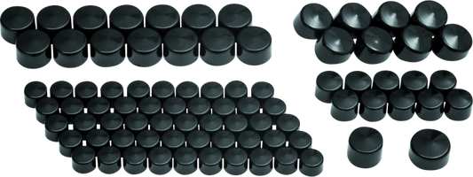 Kuryakyn Kool Kaps Engine Kit Milwaukee-8 Gloss Black - Racecraft Industries