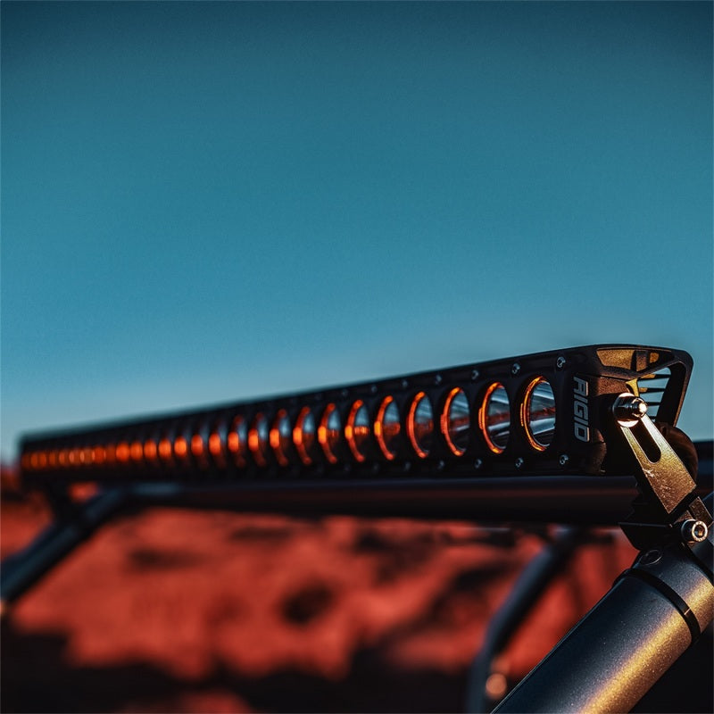 Rigid Industries Revolve 50in Bar w/Amber Trim Ring - Racecraft Industries