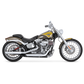 Vance & Hines HD Dyna 91-17 3In Twin Slash Slip PCX Slip-On Exhaust - Racecraft Industries