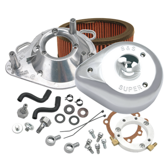 S&S Cycle 01-17 Stock EFI BT Models Teardrop Air Cleaner Kit - Racecraft Industries