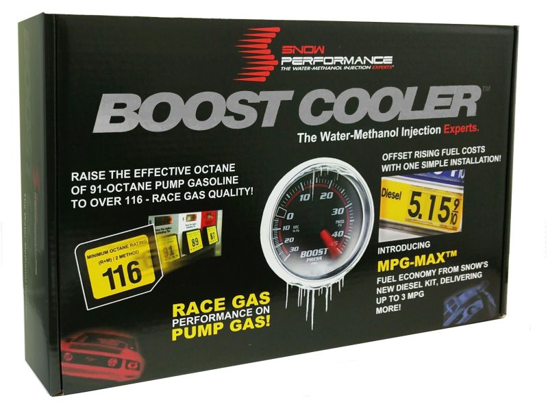 Snow Performance Stg 2 Boost Cooler F/I Prog. Water Injection Kit (SS Braided Line 4AN Fittings) - Racecraft Industries