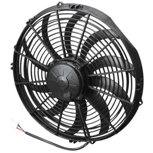 SPAL 1864 CFM 14in High Performance Fan - Pull/Curved (VA08-AP71/LL-53A) - Racecraft Industries