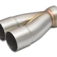 Vibrant 2-1 SS Merge Collectors (3in Inlet Slipover ID 3-1/2in Outlet OD) - Sold Individually - Racecraft Industries