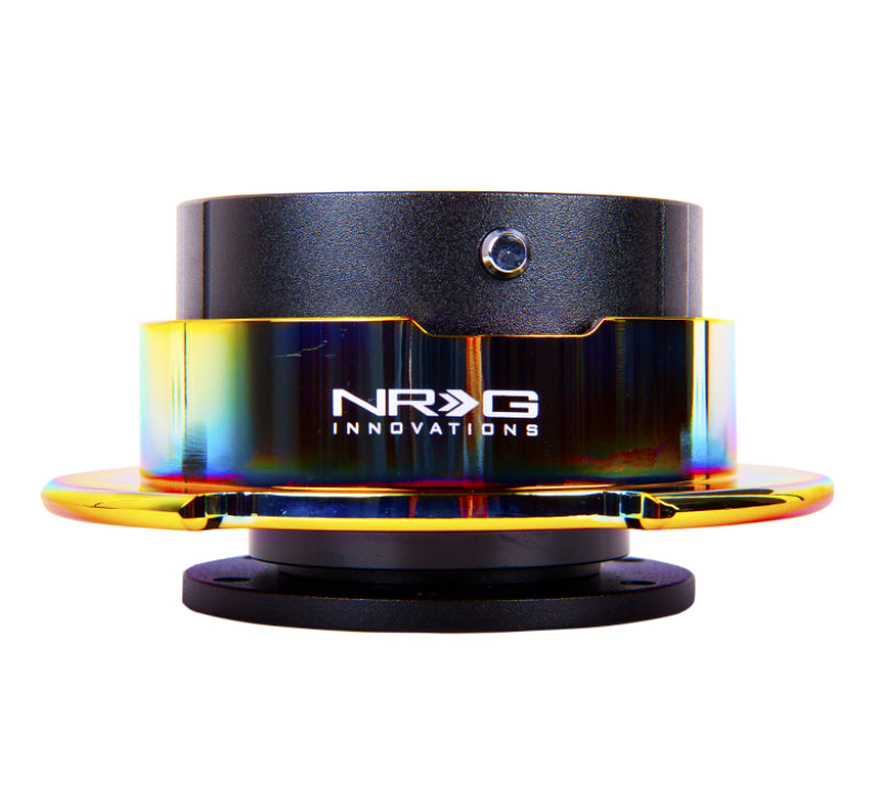 NRG Quick Release Gen 2.5 - Black Body / Neochrome Ring - Racecraft Industries