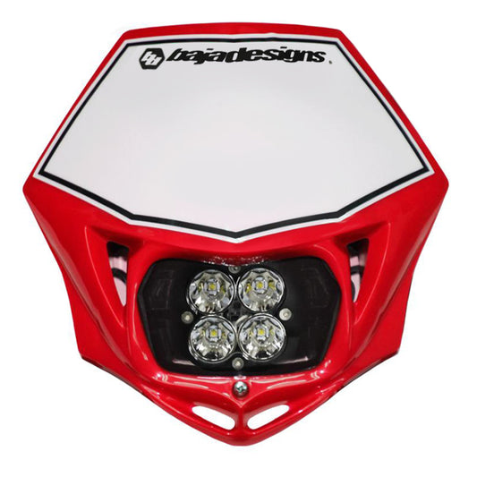 Baja Designs Motorcycle Race Light LED DC Red Squadron Sport - Racecraft Industries