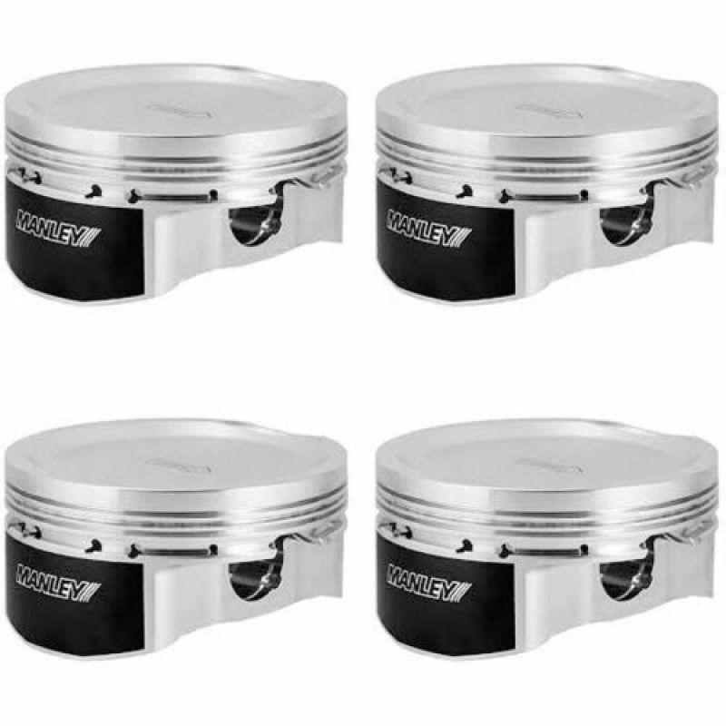 Manley Subaru EJ257 99.75mm +.25mm Bore 8.5:1 Dish Platinum Series Piston Set with Rings - Racecraft Industries